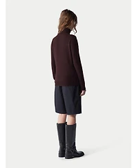 Gobi Cashmere Women's Essential Turtle Neck Sweater