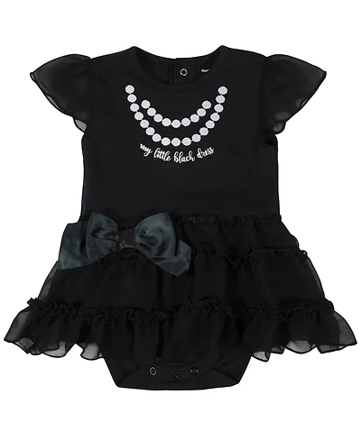 Gerber Baby Girls "Little Black Dress" with Tutu and Accent Bow