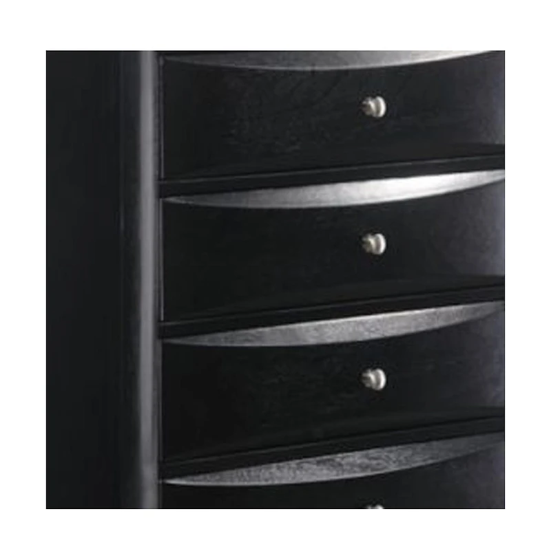 Five-Drawer Chest for Bedroom Storage and Organization