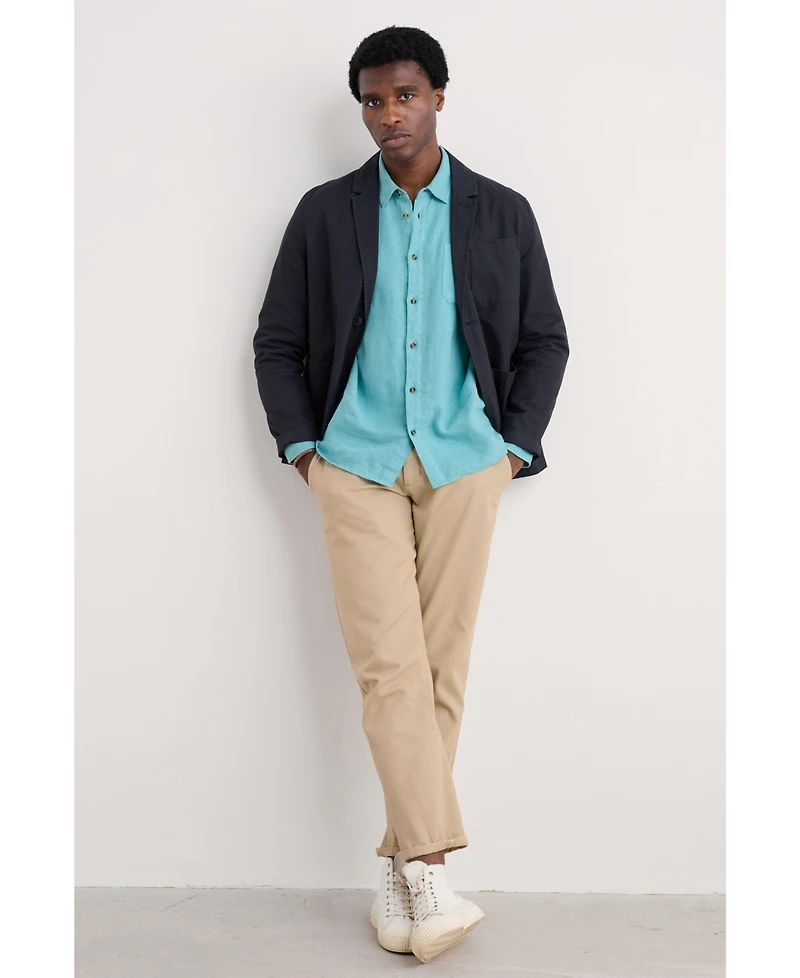Seasalt Cornwall Men's Linen Button Down Shirt