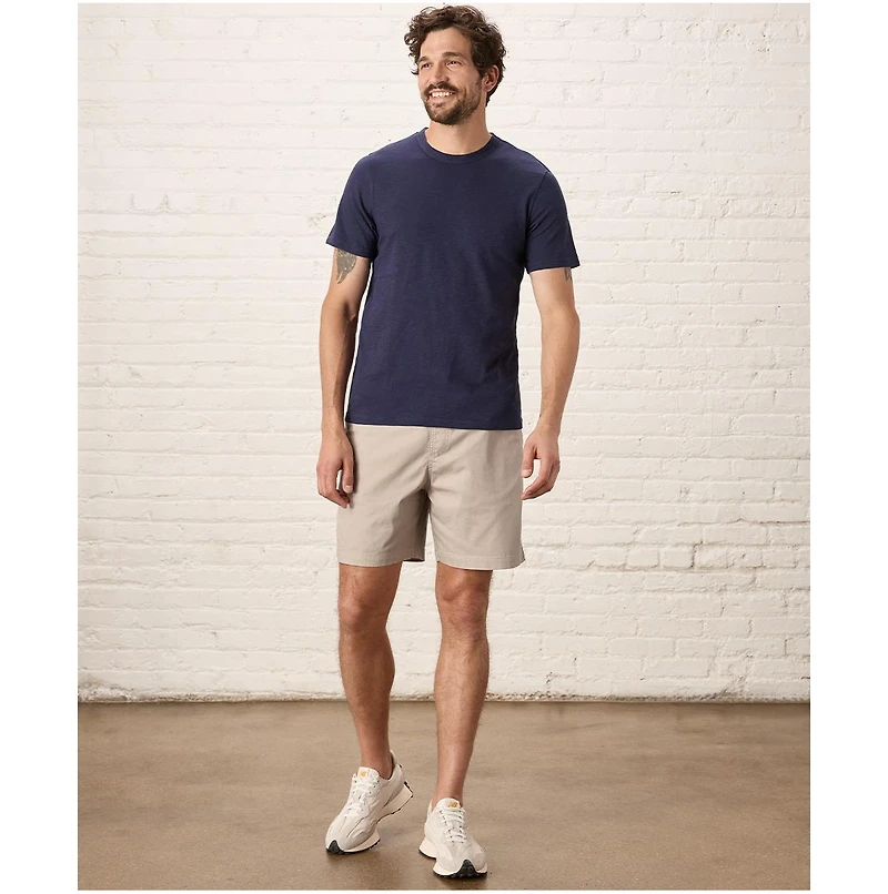 Pact Men's Organic Cotton Featherweight Slub Crew Tee