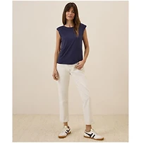 Pact Women's Organic Cotton Featherweight Slub Muscle Tee