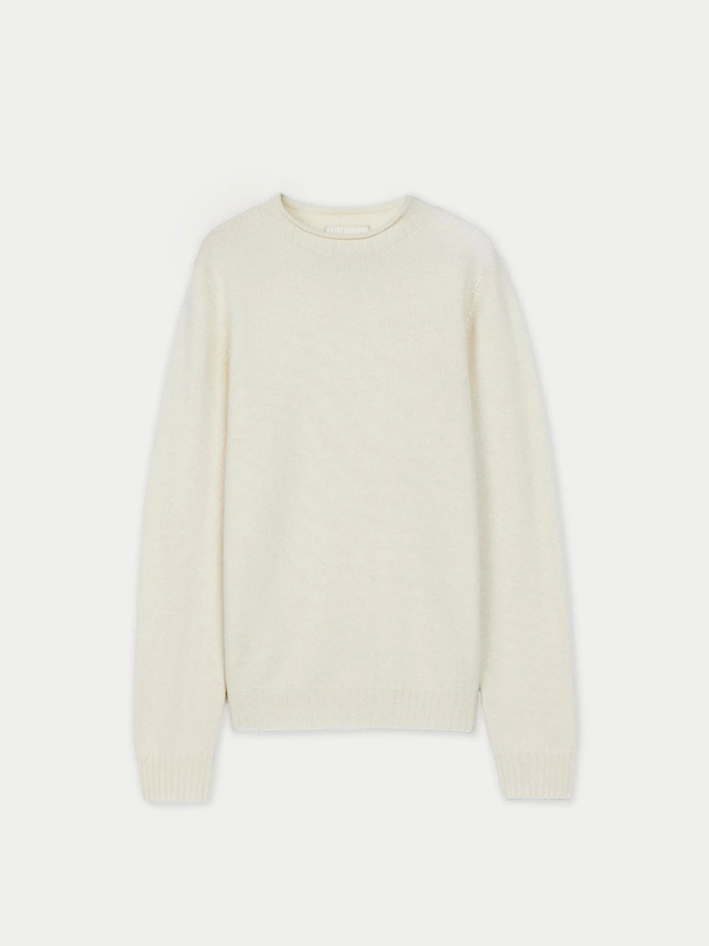 Gobi Cashmere Men's Rolled Neck Cashmere Sweater