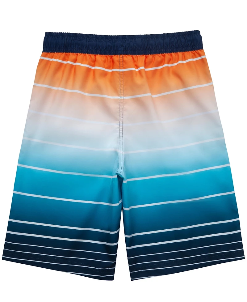 Rokka&Rolla Boys Quick Dry Drawstring Swim Trunks Board Shorts with Mesh Lining UPF50+ Xs-xxl