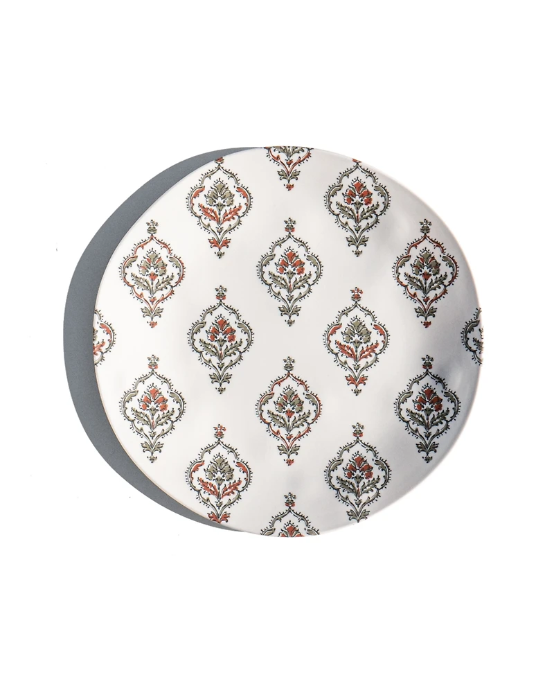 Abode Homewares Kashmir 6-Pc. Dinner Plates, Service For 6