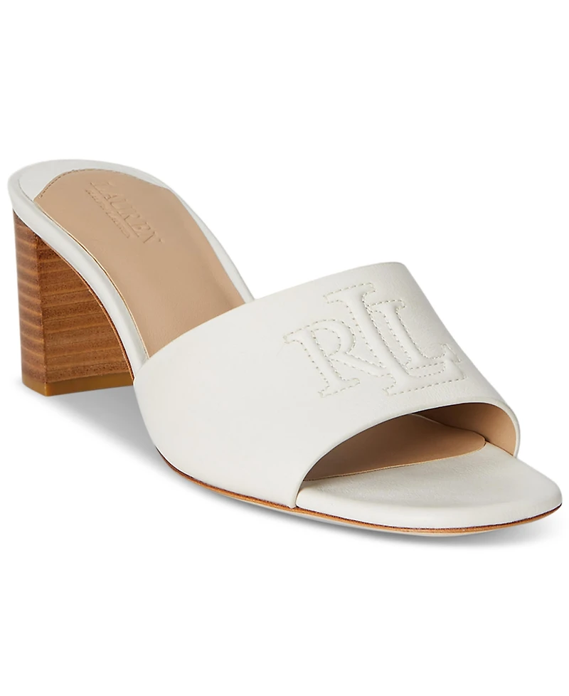 Lauren Ralph Women's Everly Block-Heel Dress Sandals