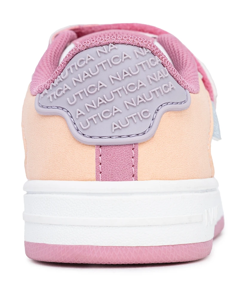 Nautica Toddler and Little Girls Almina Casual Sneakers