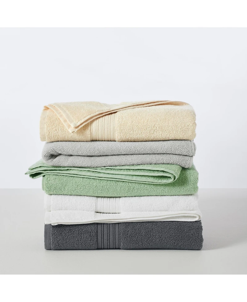 Linery & Co. Quick-Drying Cotton 6-Piece Hand Towel Set
