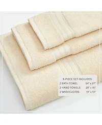 Linery & Co. Quick-Drying Cotton -Piece Bath Towel Set