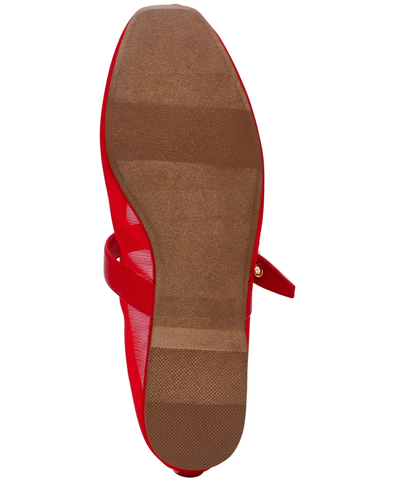 Dv Dolce Vita Women's Mulaney Mesh Buckle Mary Jane Flats