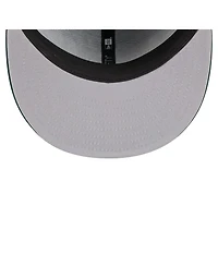 New Era Men's Green Athletics Overlap 59FIFTY Hat