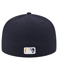 New Era Men's Navy Charleston RiverDogs Authentic Collection 59FIFTY Hat