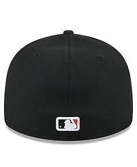 New Era Men's Black San Francisco Giants 2025 Jackie Robinson Day Retro crown 59FIFTY Unstructured Hat