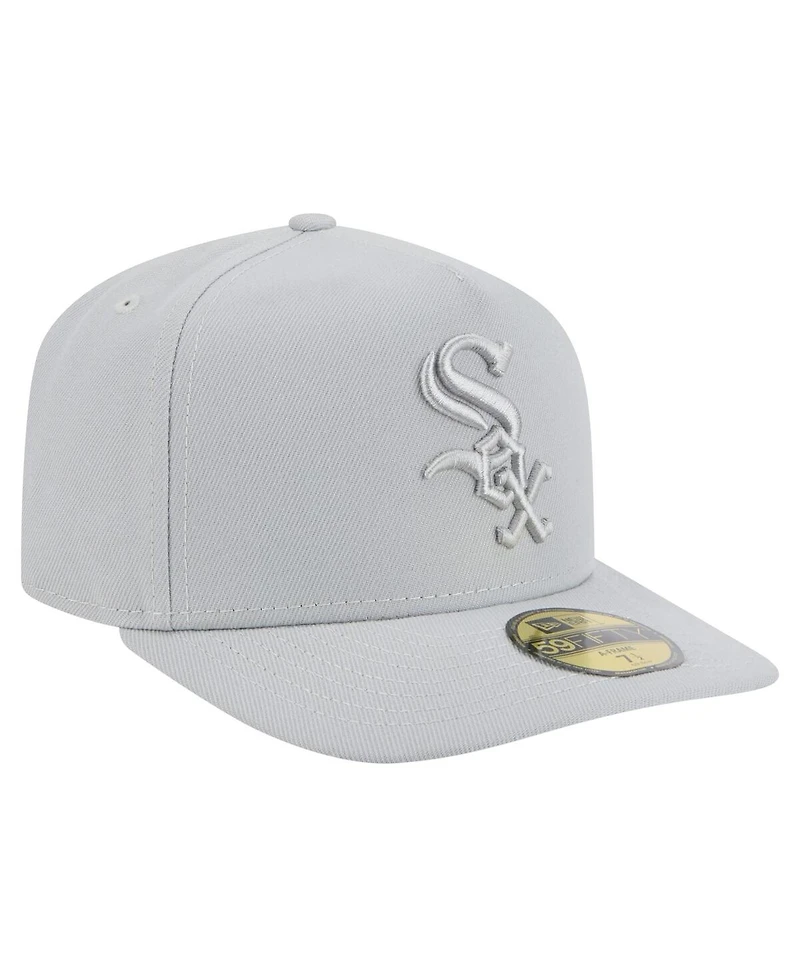 New Era Men's Gray Chicago White Sox Colorpack 59FIFTY Hat