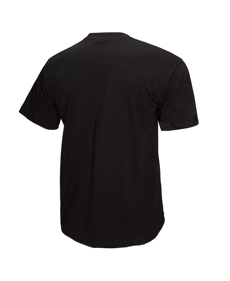 Mitchell & Ness Men's Black Georgia Bulldogs Retro Brush Mineral Wash T-Shirt
