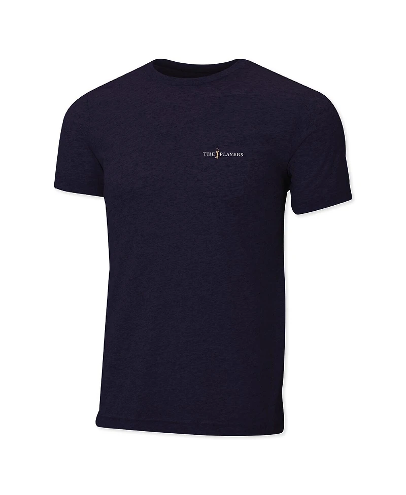 Ahead Men's Blue The Players Trophy Instant Classic Tri-Blend T-Shirt