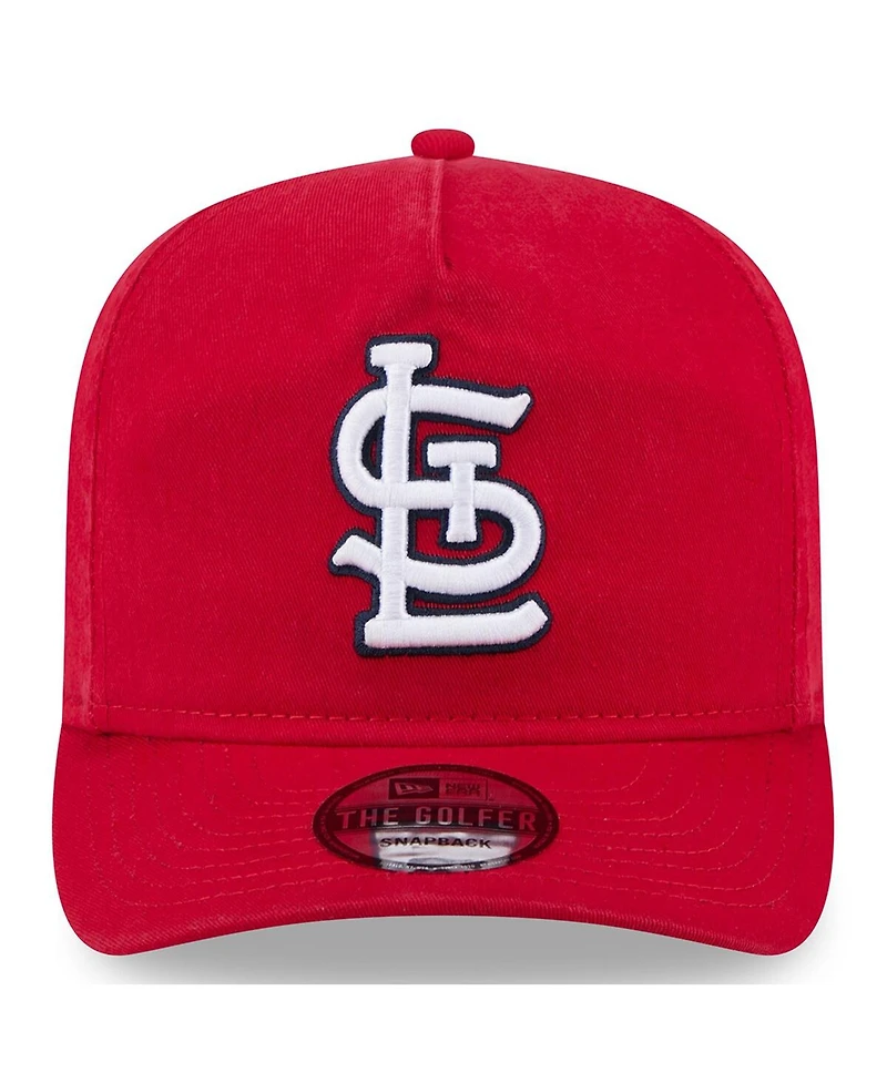 New Era Men's Red St. Louis Cardinals 2025 Jackie Robinson Day Golfer Adjustable Hat