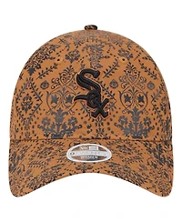 New Era Women's Brown Chicago White Sox Vintage Deco 9TWENTY Adjustable Hat