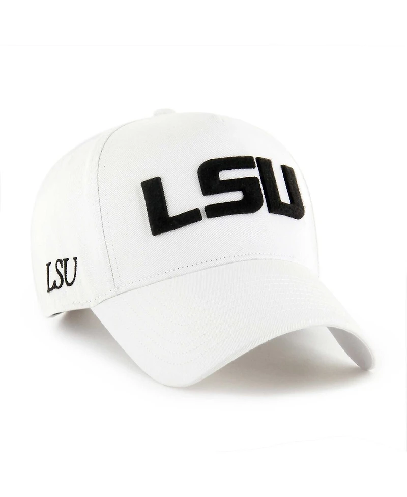 '47 Brand Men's White Lsu Tigers Foundation Offside Adjustable Hat
