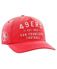 '47 Brand Men's Scarlet San Francisco 49ers Dusted Laramie Hitch Adjustable Hat