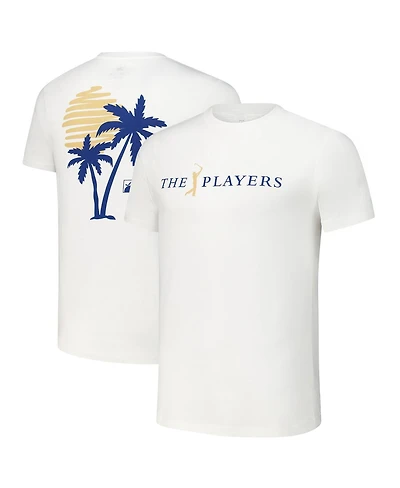 Flomotion Men's and Women's White The Players Sun Palms T-Shirt