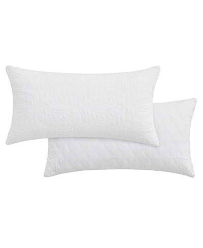 Levtex Ballou Quilted Decorative Pillow Set, 12" x 24"