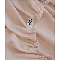Cotton Room Service Sateen Fitted Sheet - Twin