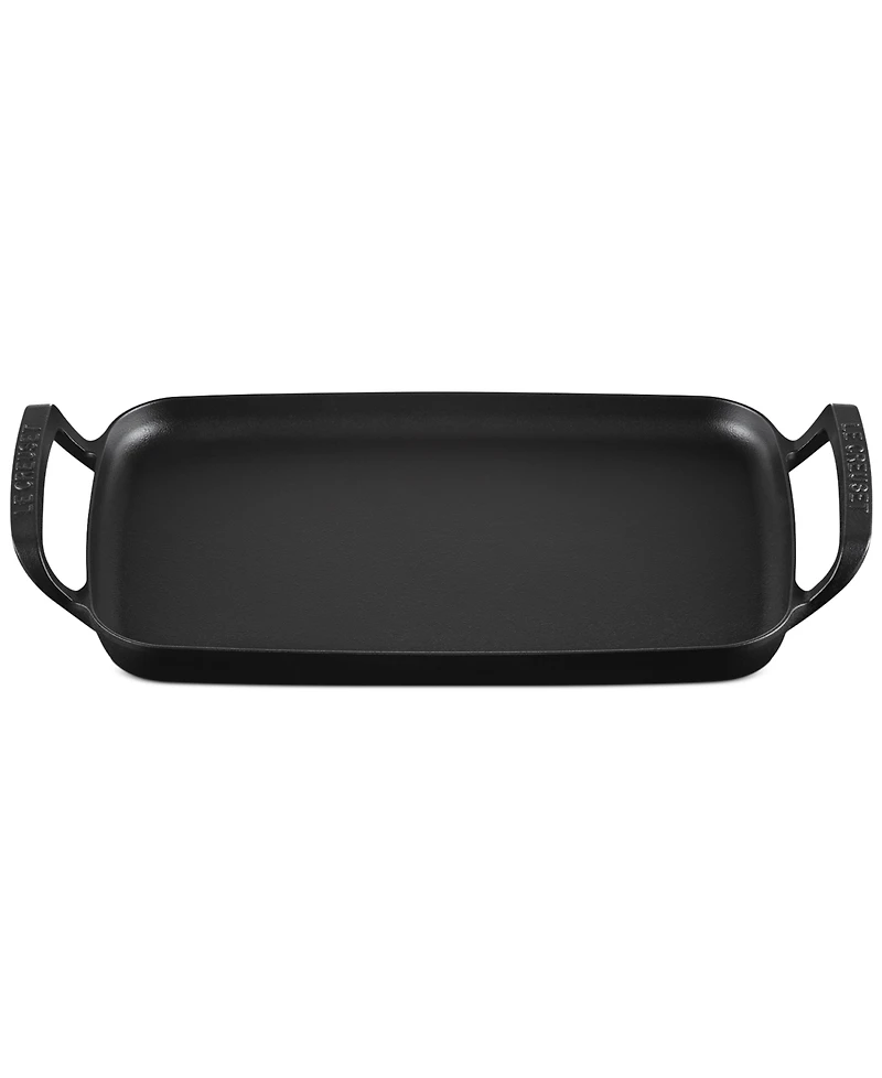 Le Creuset Alpine Outdoor Collection Enameled Cast Iron 15.75" Rectangular Griddle