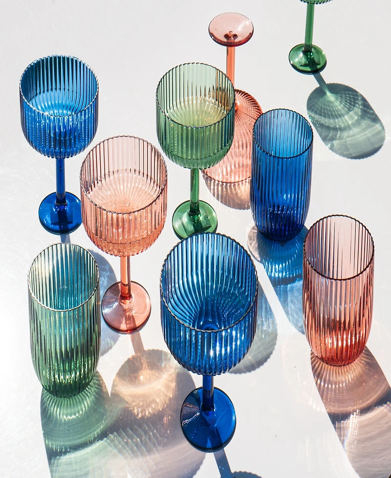 Abode Homewares Mesa Coupe Glasses, Set of 6