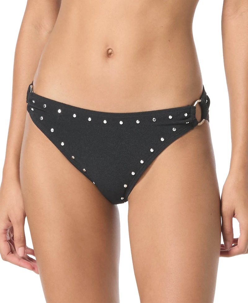 Michael Kors Women's Crepe Side-Ring Studded Bottoms