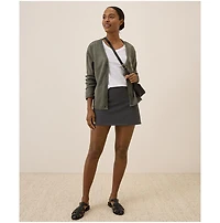 Pact Women's Organic Cotton On the Go-To Pocket Skort