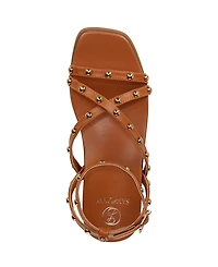 Sam and Libby Women's Brandi Studded Gladiator Flat Sandals