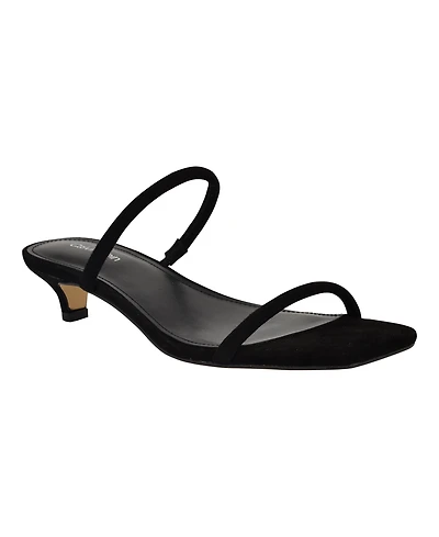 Calvin Klein Women's Limia Strappy Kitten Heel Sandals