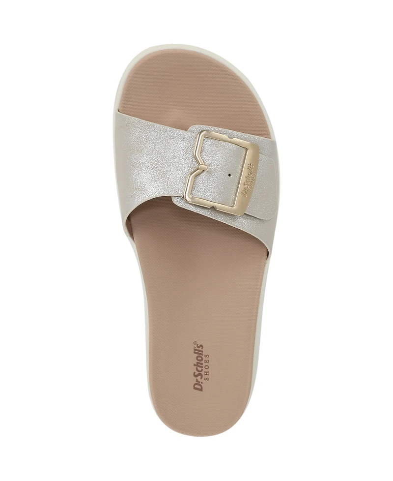 Dr. Scholl's Women's All Right Round Toe Slide Sandals