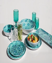 Abode Homewares Cote D'Azur 6-Pc. Dinner Plates, Service For 6