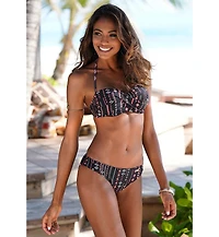 Lascana Women's Pattern Classic Bikini Swimsuit Bottom