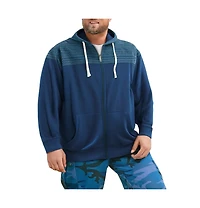 KingSize Big & Tall French Terry Snow Lodge Hoodie