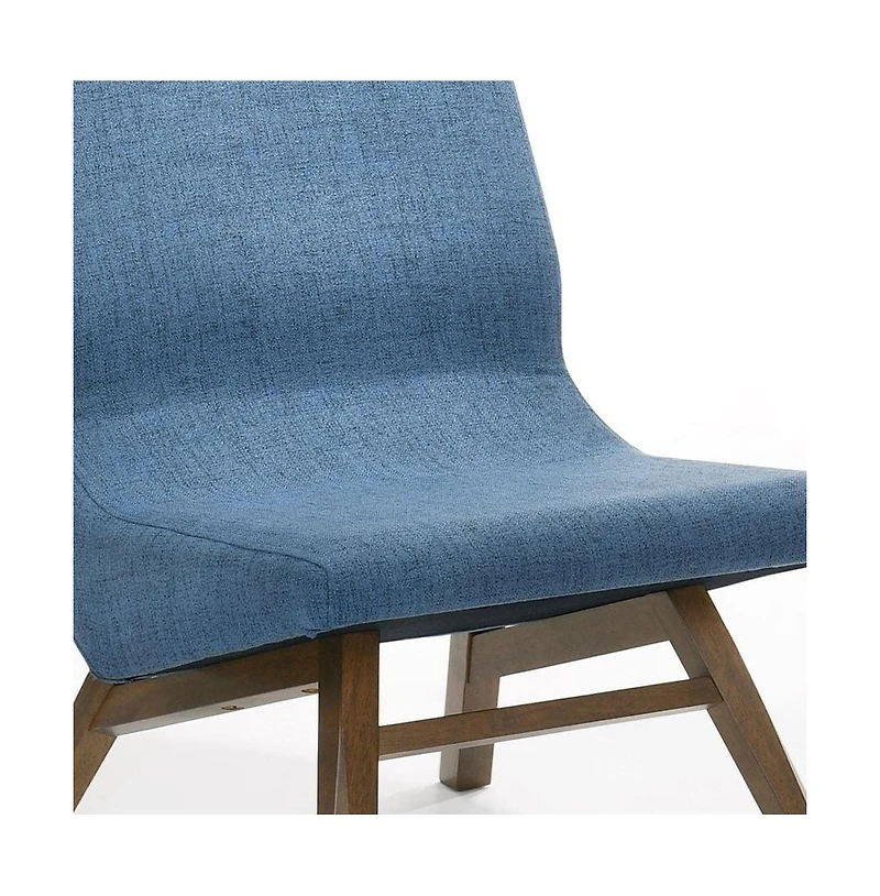 Lounge Chair with Ottoman – Upholstered Design for Relaxation