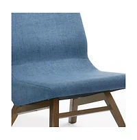 Lounge Chair with Ottoman – Upholstered Design for Relaxation