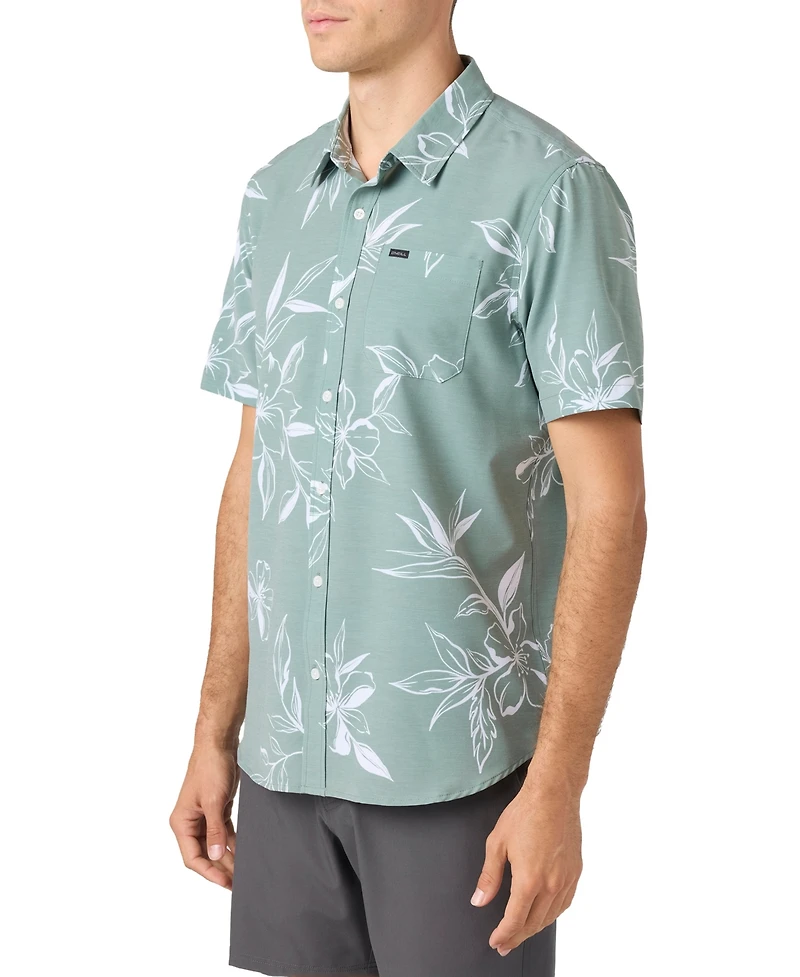 O'Neill Men's Traveler Traverse Short Sleeve Relaxed Shirt
