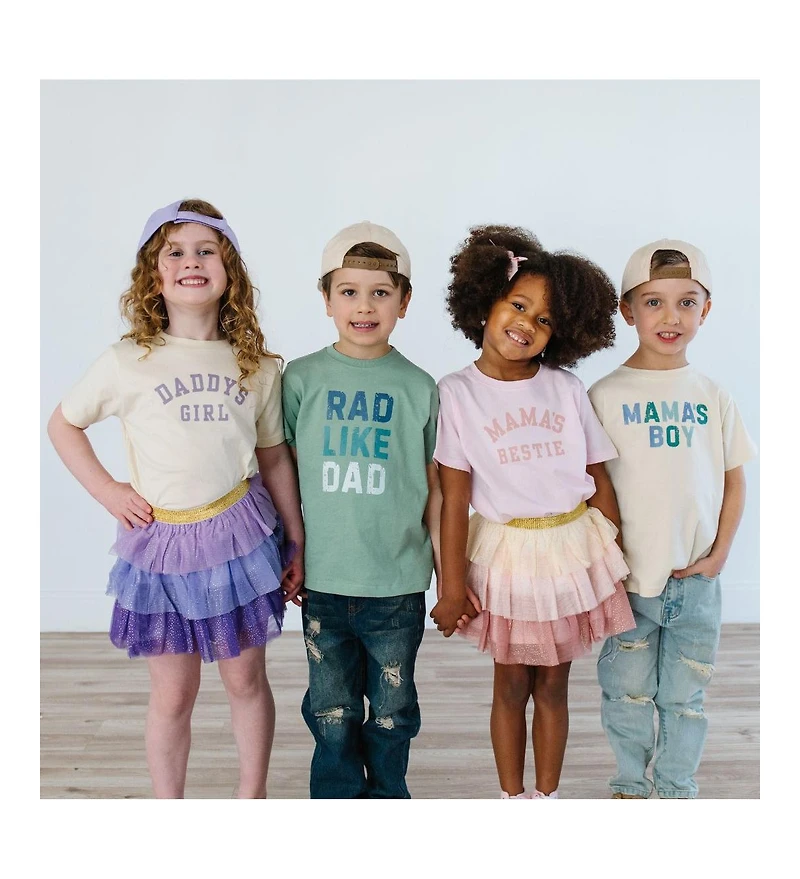 Sweet Wink Baby Girls Daddy's Short Sleeve T-Shirt