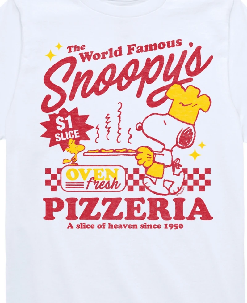 Peanuts Toddler Boys Pizzeria Graphic T-Shirt