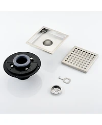 6 Inch Square Shower Floor Drain