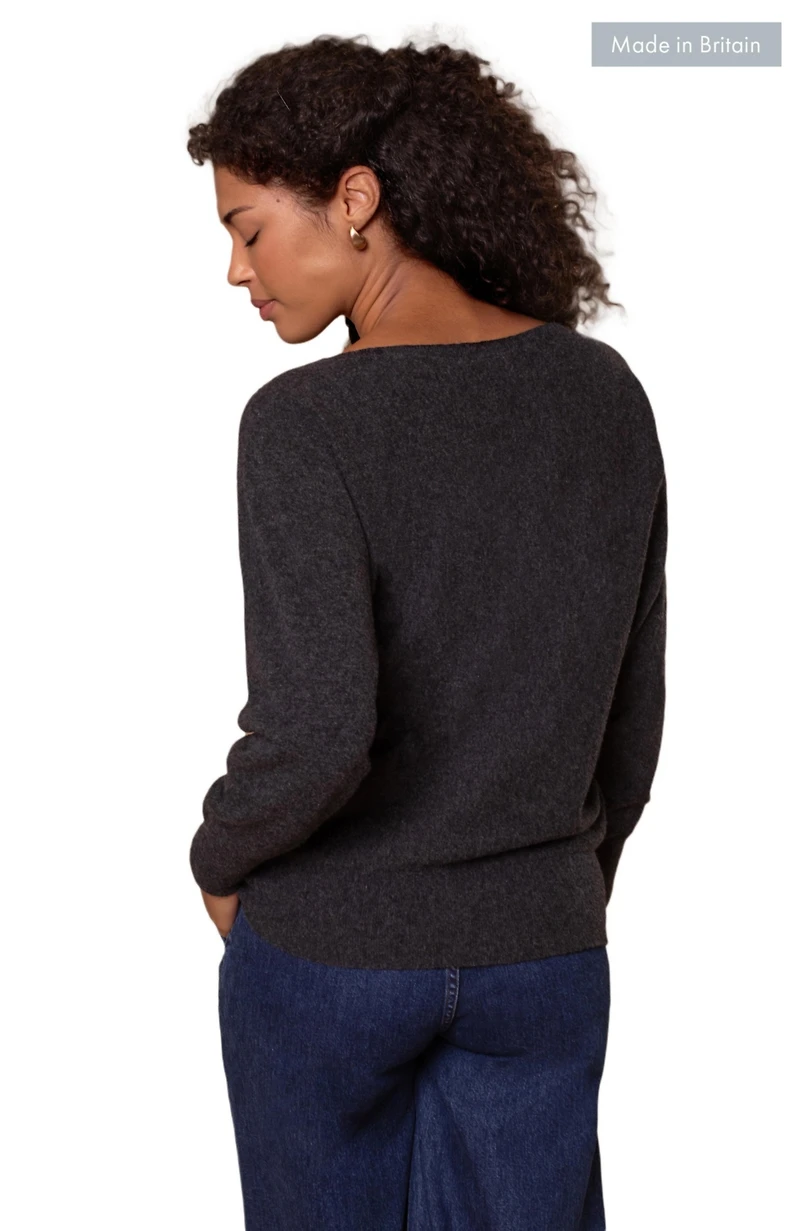 Celtic & Co. Women's Geelong Slash Neck Sweater