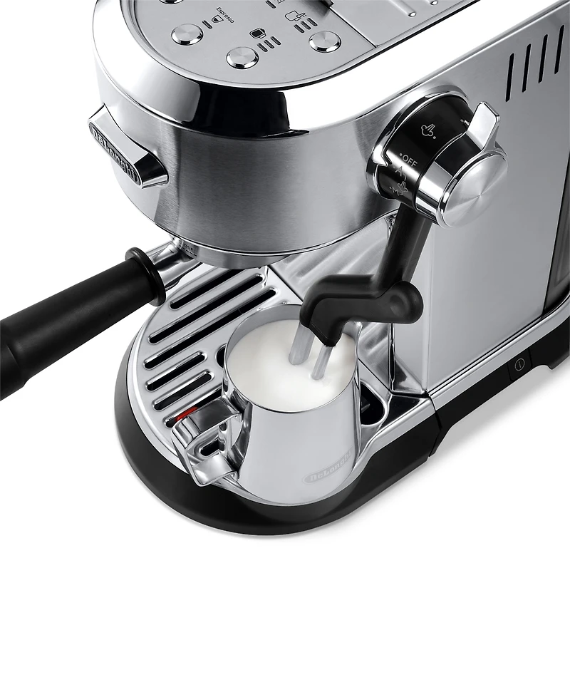 De'Longhi Dedica Maestro Plus Espresso Machine with Automatic Steam Wand