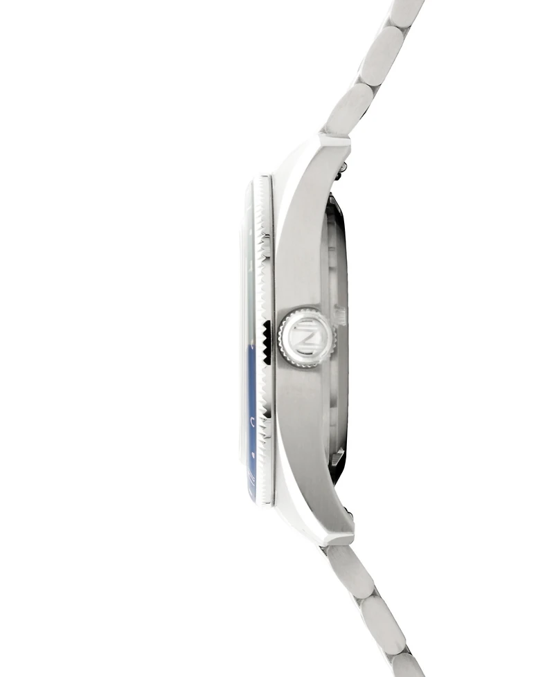 Spinnaker Men's Fleuss Gmt Automatic Solid Stainless Steel Bracelet Watch