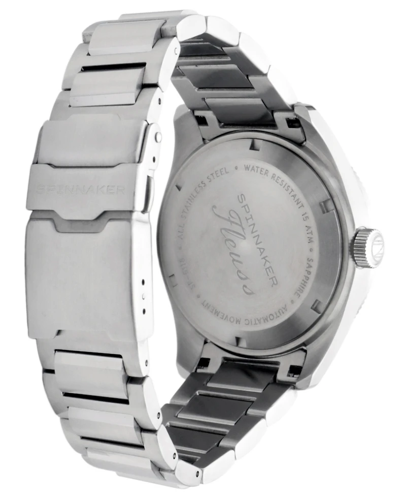 Spinnaker Men's Fleuss Automatic Severn Edition Solid Stainless Steel Bracelet Watch