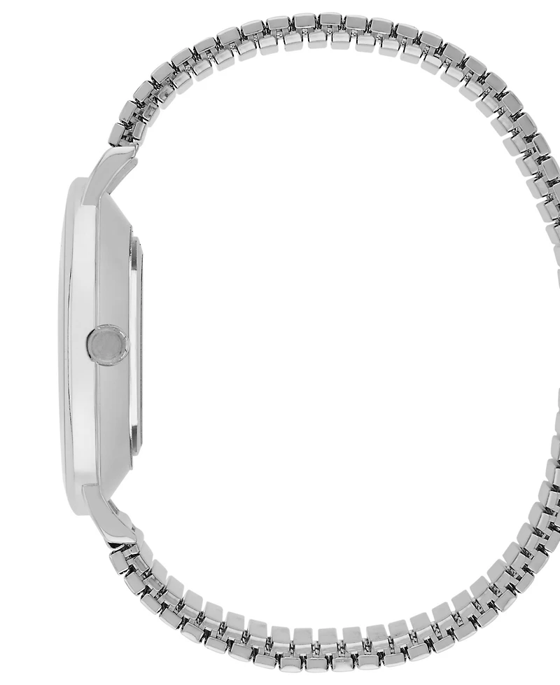 London Fog Unisex Baldwin Silver Link Alloy Watch, 37mm