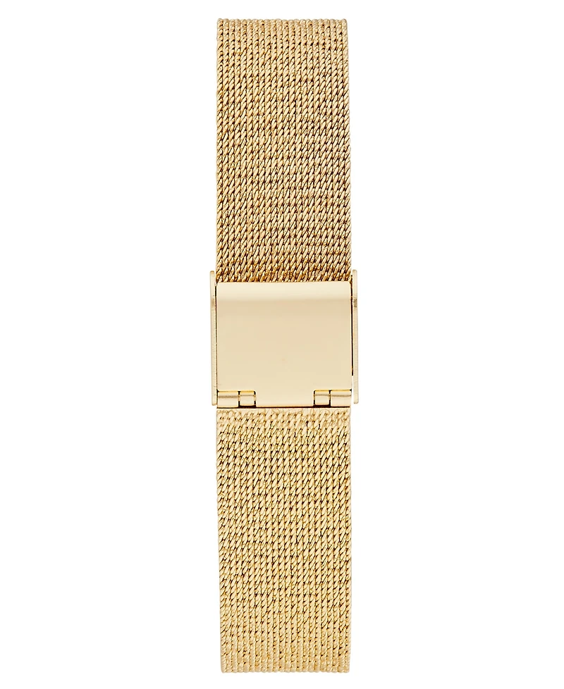 London Fog Unisex Warwick Gold Alloy Mesh Watch, 25mm