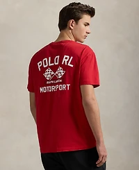 Polo Ralph Lauren Men's Classic-Fit Slub Jersey Graphic T-Shirt